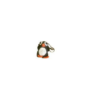 Hækleopskrift pingvin nøglering